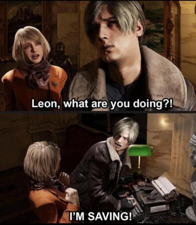 I'm trying to save damn it!